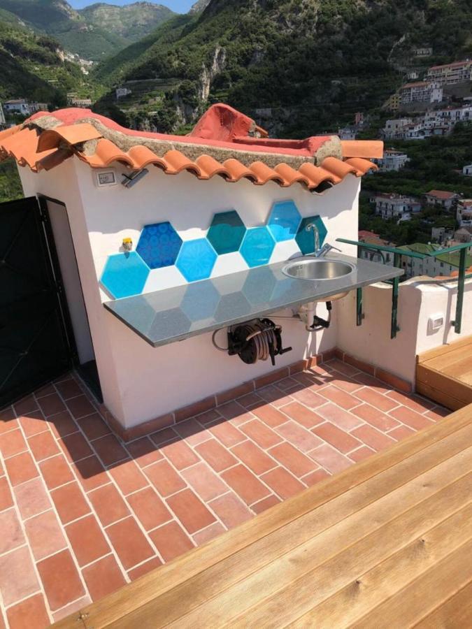 La Casa Sul Monte Apartment Minori Exterior photo