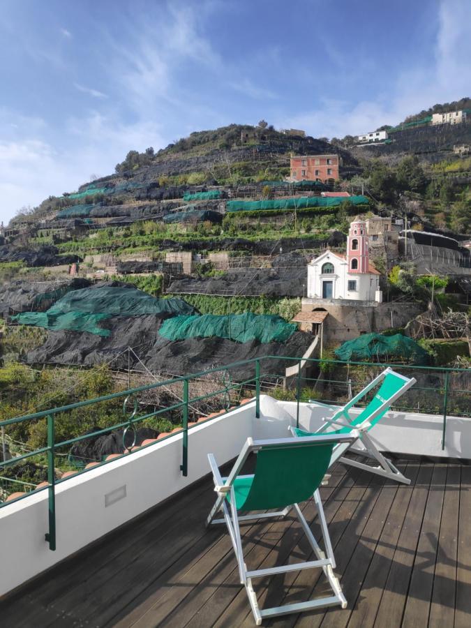 La Casa Sul Monte Apartment Minori Exterior photo
