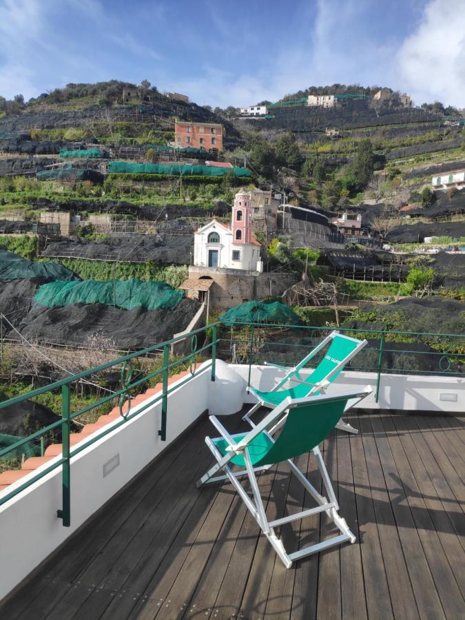 La Casa Sul Monte Apartment Minori Exterior photo